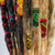 Fabric hippie ornaments